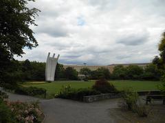 Platz der Luftbruecke with Airlift Memorial in Berlin