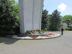 Memorial to the Berlin Airlift at Platz der Luftbrücke in Berlin