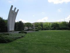 Berlin Airlift Memorial at Platz der Luftbrücke in Berlin-Tempelhof