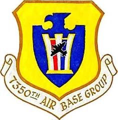 USAF 7350th Air Base Group emblem