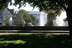 Wittelsbacher Fountain in Munich