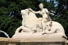 Wittelsbach Fountain at Lenbachplatz in Munich