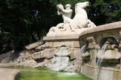 Wittelsbach Fountain in Lenbachplatz, Munich