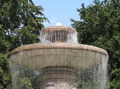 Wittelsbacher-Brunnen fountain in Munich