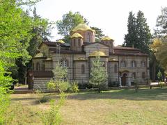 die alte Orangerie im Grüneburgpark in Frankfurt am Main