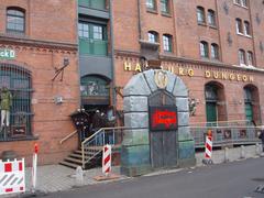 Hamburg Dungeon exterior with historical architecture