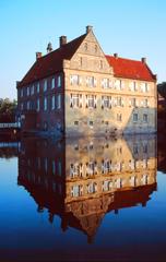 Burg Hülshoff in the Münsterland region in the 1980s