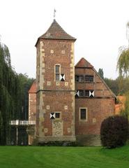 Burg Hülshoff in Havixbeck with Gardener's Tower