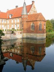 Burg Hülshoff in Havixbeck, birthplace of poet Annette von Droste-Hülshoff