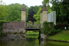 Bridge at Hülshoff Manor in Havixbeck