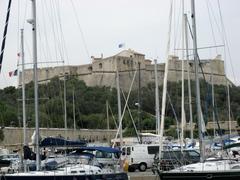 Fort Carré in Antibes overlooking the Mediterranean Sea