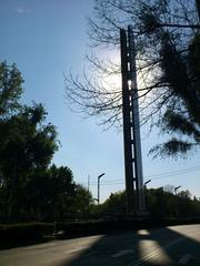 Estela de Luz monument in Reforma, Mexico City