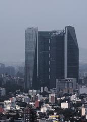 Skyscrapers in Reforma Avenue, Mexico City