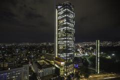 Aerial view of Mexico City