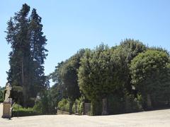 Giardino di Boboli garden view in Florence, Italy