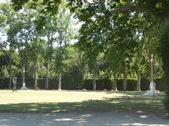 Giardino di Boboli in Florence, lush green gardens and architectural structures