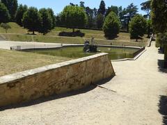 Giardino di Boboli Garden in Florence with manicured pathways and lush greenery