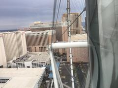 Axel and support of High Roller observation wheel