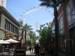 The High Roller Ferris wheel in Las Vegas