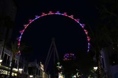 The High Roller Ferris wheel from The Linq in Las Vegas