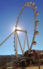 The High Roller under construction in Las Vegas in January 2014