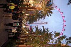 The Linq hotel and casino at night, Las Vegas