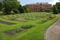 Botanischer Garten with variety of plants and trees along pathways