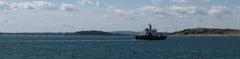 Boston Harbor Islands view from water