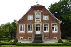 Haus Rüschhaus garden view in Münster, Nordrhein-Westfalen