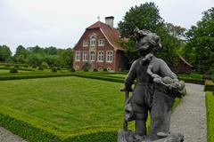 Haus Rüschhaus garden view in Münster, Nordrhein-Westfalen