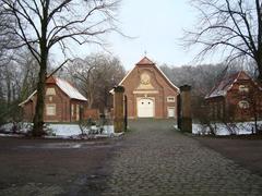 Haus Rüschhaus in winter