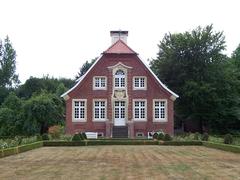 Haus Rüschhaus rear view in Münster