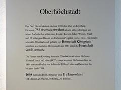 Exhibition on the history of Oberhöchstadt in the Kronberger Burgmuseum