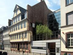 Goethe's birthplace in Frankfurt, Germany