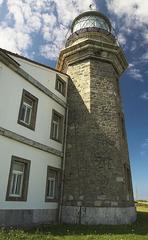 Faro de Cabo de Peña in Asturias, Spain