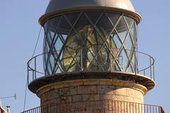 Fresnel lens at Cabo Peñas lighthouse