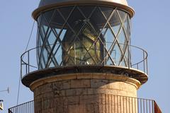 Fresnel lens at Cabo Peñas lighthouse