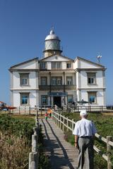 Faro de Cabo Peñas in Asturias, Spain