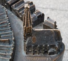 Scale model of Münster city center for blind visitors