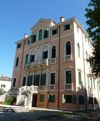 Villa Contarini Giovanelli Venier main entrance and garden side