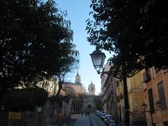 Plaza de la Paja y Jardín Príncipe de Anglona in Madrid