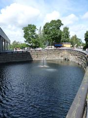 Fountain near Vasa Museum in Stockholm