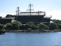 Nybroviken view towards the Vasa Museum in Stockholm