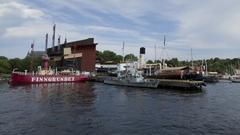 Skeppsholmen and Norrmalm in Stockholm, Sweden panorama