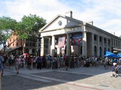 Boston cityscape during Wikimania2006