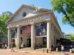 Quincy Market in Boston, MA