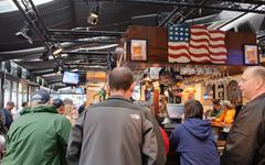 Cheers bar entrance in Quincy Market