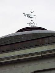 Dome weather vane at Quincy Market in Boston