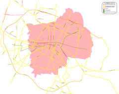 Bikeways in Guadalajara