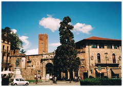 Piazza Matteotti with Teatro Olimpico